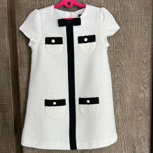 Janie and Jack White and Black Kids Dress